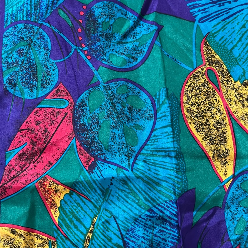 Harv Bernard Silk Rectangular Scarf - image 1